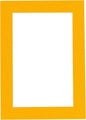 8x10 Mat Bevel Cut for 5x8 Photos - Acid Free Golden Orange Precut Matboard - For Pictures, Photos, Framing - 4-ply Thickness
