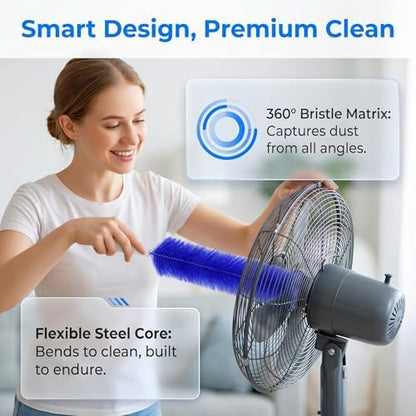 Bendable Microfiber Head, Reusable Dust Remover, Washable Bendable Reusable - Image 6