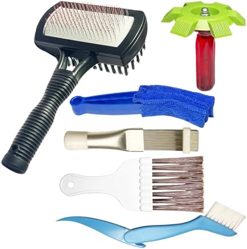 Air Conditioner Fin Cleaning Kit, HVAC Coil Cleaner Set AC Fin Comb Brush by Knugoua