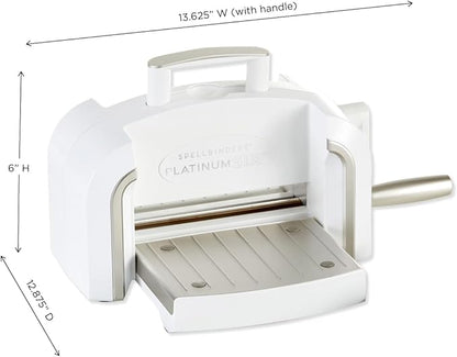 Spellbinders Platinum Die Cutting and Embossing Machine (6 Inch Platform + Universal Plate System)