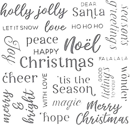 2025-2026 Stamps and Dies for Card Making, Stamps and Dies Set 2025 for Christmas and Halloween, Die Cut DIY Various Festivals Album Scrapbooking Birthdays Greeting Card (M4291)