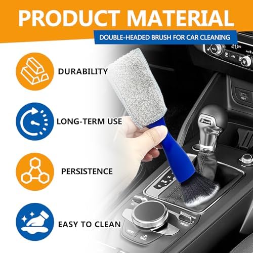 Double Head Car Detailing Brush 2-Pack - Image 6