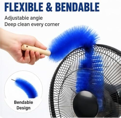 Fan Cleaning Brush, Flexible Long Fan Cleaner Brush - Image 4