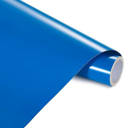 Ant Smart Adhesive Permanent Vinyl Compatible with Cricut Explore and Maker Series Without Cutting Mats, Create DIY Projects, Decals, Stickers & More (Blue, 13inchx10ft)