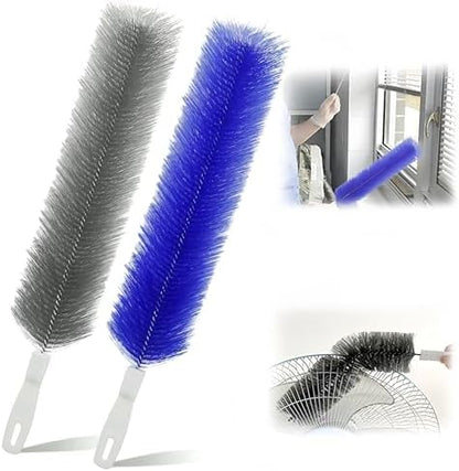 Bendable Microfiber Head, 2026 Fan Cleaner Brush Reusable Dust Remover Washable by TAIRUNF