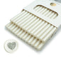 Wax Seal Stick, Ioggtser 26 PCS Mini Glue Gun Wax Seal Stick for Wax Seal Stamp, Sealing Wax Sticks for Wedding Invitations, Cards, Envelopes (Pearl White)