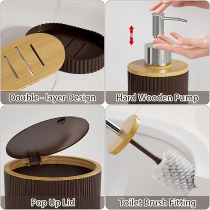 Bathroom Accessories Set 25 PCS - Image 3