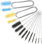 Patelai 12 Pieces Aquarium Filter Brush Set Aquarium Cleaning Brush Tools by Patelai