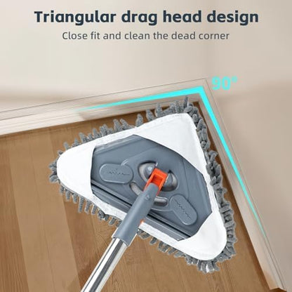 Long Handle Wall Mop & Baseboard Cleaner - Image 6