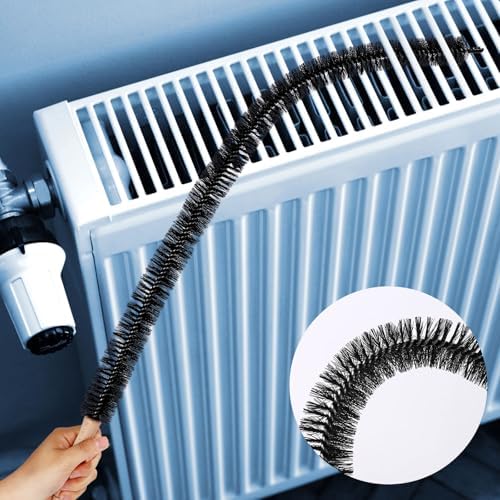 1pcs Radiator Cleaner Brush, 28.74in Long Condenser Lint Brush Head Radiator - Image 3