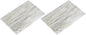 MECCANIXITY 2 Pcs Stained Glass Sheet Mosaic Tile 7.9 Inch x 5.9 Inch Light Gray Stained Glass Sheets for Crafts DIY Art Project