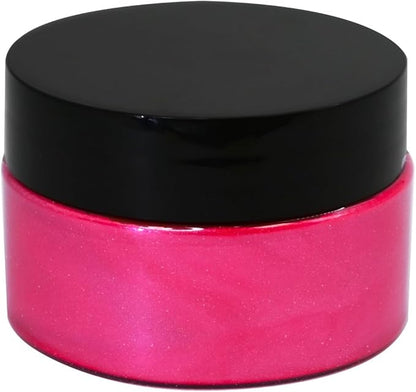 Shimmer Metallic Acrylic Paint Rose Red Metallic Chalk Paste 1.7oz/50ml, Ideal for Wood/T-Shirts/Glass/Stone, DIY Crafts Projects Glitter Pearlescent Golden Pigment Suitable for Beginners Artists