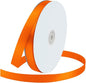Orange Ribbon 5/8" Wide x 100 Yards, Orange Ribbon for Gift Wrapping, Halloween, Christmas, Wedding, Thanksgiving, Easter