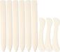 9 PCS Bone Folder and Scoring Tool Plastic Paper Folding Tool Bone Origami Creaser Book-Binding Leather Burnishing Card Making for Folding Scoring Creasing Origami Scrapbooking