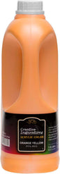 Creative Inspirations Acrylic Paint - Orange Yellow - 1.8 Liter - Smooth & Creamy Consistency, Vibrant Pigmentation, Great Coverage for Artists - Clean Up with Soap & Water