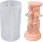 3D Venus Goddess Candle Mold Venus Goddess Portrait Ancient Roman Venus Resin Mold Silicone Mold for Candle Soap Resin Jewelry Making DIY Crafts Arts Decoration
