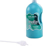 Mont Marte Discovery School Acrylic, Turquoise, 1/2 Gallon (2 Liter). Ideal for Students and Artists. Excellent Coverage and Fast Drying. Pump Lid Included.