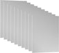 PATIKIL 7x5x1/32inch Anodized Aluminum Sheet, 10Pcs Metal Rectangle Aluminum Plate 0.8mm Thick Engraving Blanks for Laser Engraving DIY Decorative Crafting Home Decoration, Grey