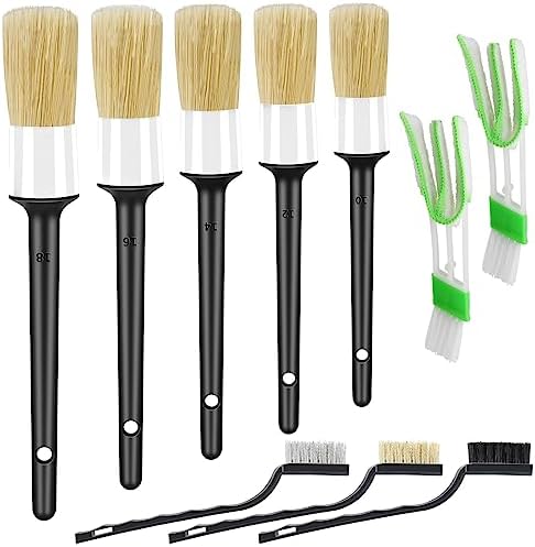 HMPLL 10pcs Detailing Brush Set by LOKEME-USDirect