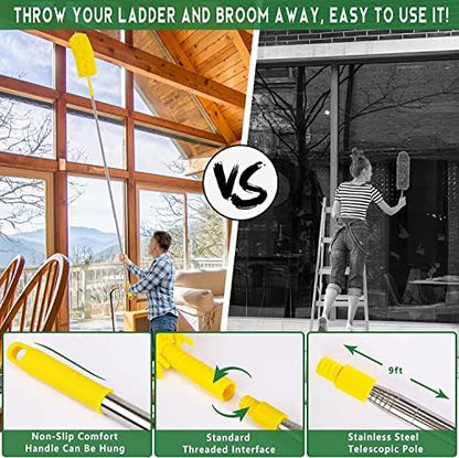 17FT Extendable Duster, 2-9 ft Extension Pole - Image 5