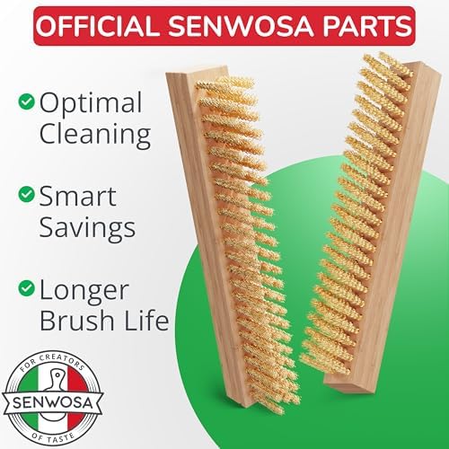 Senwosa Pizza Oven Brush Head Replacement Set - Image 2