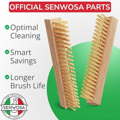Senwosa Pizza Oven Brush Head Replacement Set - Image 2