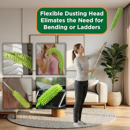 Blade Maid Ceiling Fan Blade Cleaner & Duster | Extendable Pole - Image 4