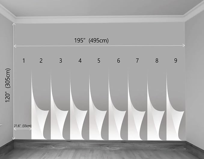 Mural Wallpaper Large City Night View Wall Mural for Bedroom Living Room TV Background Sofa Wall（Not Peel and Stick）