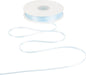 HUIHUANG Light Blue Thin Satin Ribbon 1/8 inch Ribbon 100 Yards Roll Double Face Craft Ribbon for DIY Crafts Gift Wrapping Bows Decoration Sewing and Invitation Card Hanging Tags Baby Shower Decor