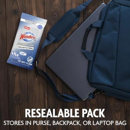 Windex Electronic Cleaning Wipes, Pre-Moistened Screen Wipes - Image 5