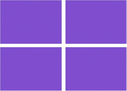 DMiotech 4Pcs Correction Gel Light Filter Overlay Transparent Plastic PVC Sheets Matte Purple for Photo，Film,Video