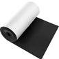 Adhesive Foam Roll Neoprene Sponge Foam Sheet Roll Closed Cell Insulation Closed Cell Foam Sheet Soundproof Foam Padding (Black, 12x59x1/4 Inches)