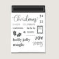 2025-2026 Stamps and Dies for Card Making, Stamps and Dies Set 2025 for Christmas and Halloween, Die Cut DIY Various Festivals Album Scrapbooking Birthdays Greeting Card (M4333)