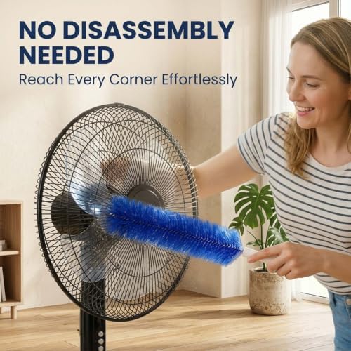 Fan Cleaning Brush, Bendable Microfiber Duster - Image 4