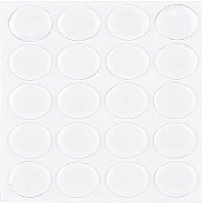 1 Inch Epoxy Stickers Craft Bottle Caps Stickers for Hair Bows Pendants Scrapbooks 100 PCS 200PCS (Clear1, Quantity:100)