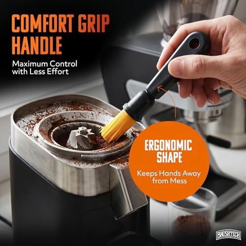 Brushtech Coffee Grinder Dusting Brush - Image 5