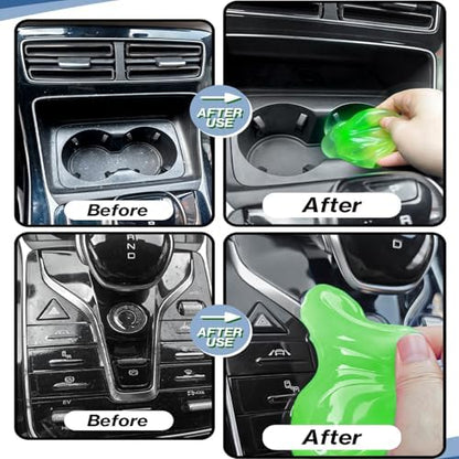 Car Cleaning Gels, Super Clean Clean Putty Dust Cleaner Kit, Auto Detailing - Image 4