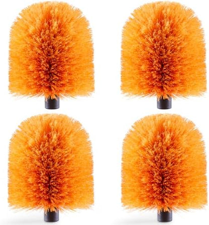 4 Pack Screw on Webster Cobweb Duster Head by ShouRong