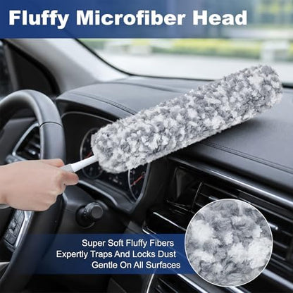 17.3" Handheld Microfiber Car Duster - Image 3