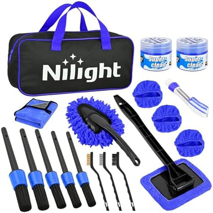 Nilight 15PCS Car Detailing Kit by Nilight