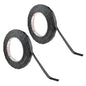 HAHIYO Black 0.5Inch Wide Floral Tape Waterproof Florist Tape Flower Wrap Adhesive Waterproof Decorative Tape for Bouquet Stem Wrapping Flower Arranging and Floral Craft, 2Rolls 200Feet/66Yard Total
