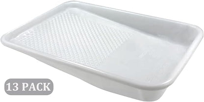 Great Andrew Paint Tray Liners 9 Inch, 13 Pack Disposable Paint Roller Tray Liners, Paint Pan Textured Liners for House Painting Projects, Home or Commercial Use