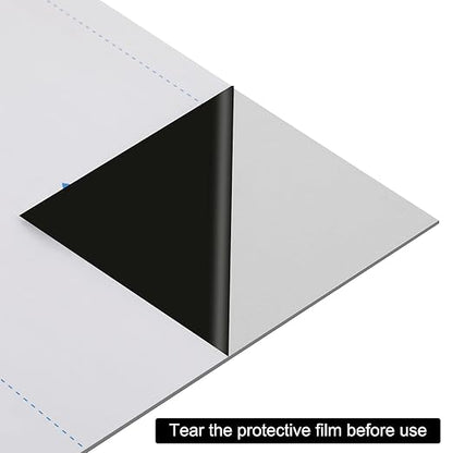 304 Stainless Steel Sheets Metal 12" x 12" x 1/16" (1.60MM) Inch 304 Stainless Steel Plates 16 Gauge Stainless Steel Shim Stock Plates Metal Sheets for Crafting, Stovetop, Snow Frosted Surface