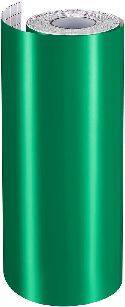 Ant Smart Adhesive Permanent Vinyl Compatible with Cricut Explore and Maker Series Without Cutting Mats, Create DIY Projects, Decals, Stickers & More (Green, 13inch x 100ft)
