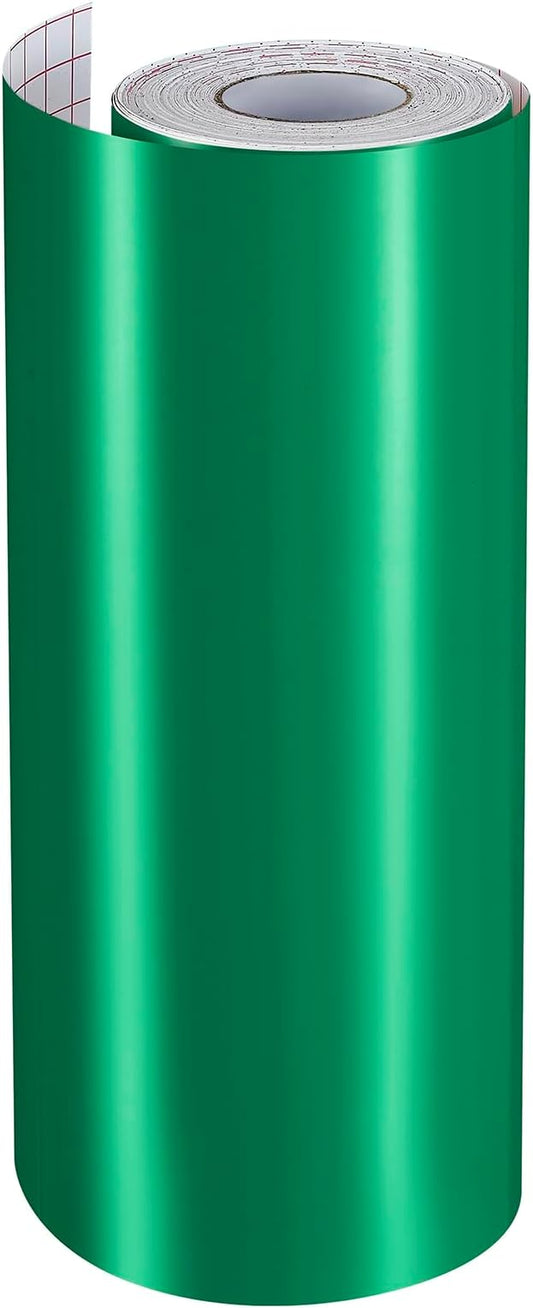 Ant Smart Adhesive Permanent Vinyl Compatible with Cricut Explore and Maker Series Without Cutting Mats, Create DIY Projects, Decals, Stickers & More (Green, 13inch x 100ft)