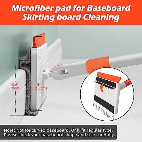 Qaestfy Wall & Baseboard Cleaner Mop Tool - Image 2
