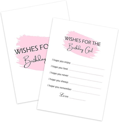 Birthday Party Game - Birthday Party Activity Favor, Set of 20 Games Cards, Birthday Supplies, Activity, Decorations -B01