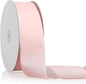 2" X 20 Yards Baby Pink Velvet Ribbon for Christmas Tree Wreath Decoration Handmade Crafts Ornaments Gift Wrapping & Bow Making
