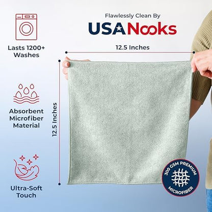 USANOOKS Microfiber Cleaning Cloth - Image 2