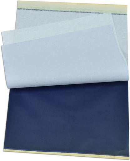 Tattoo Transfer Paper,120 Sheets Tattoo Stencil Paper, Stencil Paper for Tattooing,8.5" x 11" A4 Size,4 Layers Thermal Transfer Paper DIY Tattoo